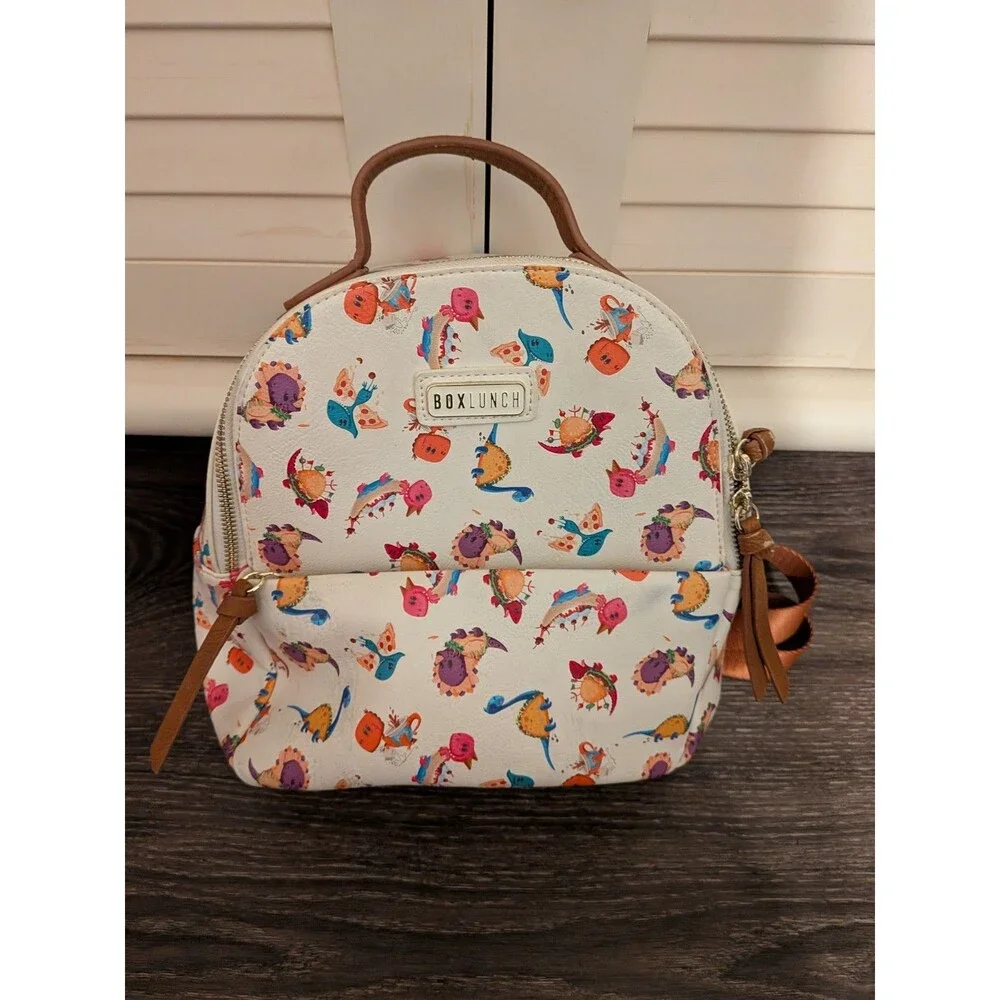 BOXLUNCH Collectable: Dinosaur Food Mini Backpack w/Matching Wallet Accessory